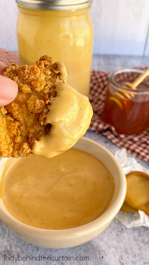 Barbecue Honey Mustard Dipping Sauce