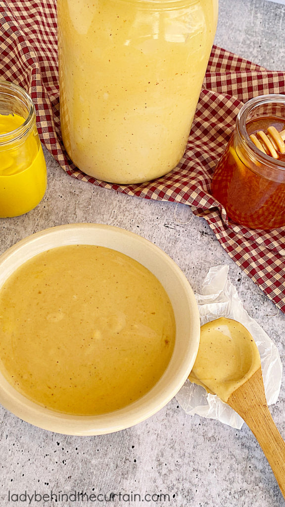 Barbecue Honey Mustard Dipping Sauce