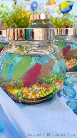 Mini Jello Fish Tank Party Treat