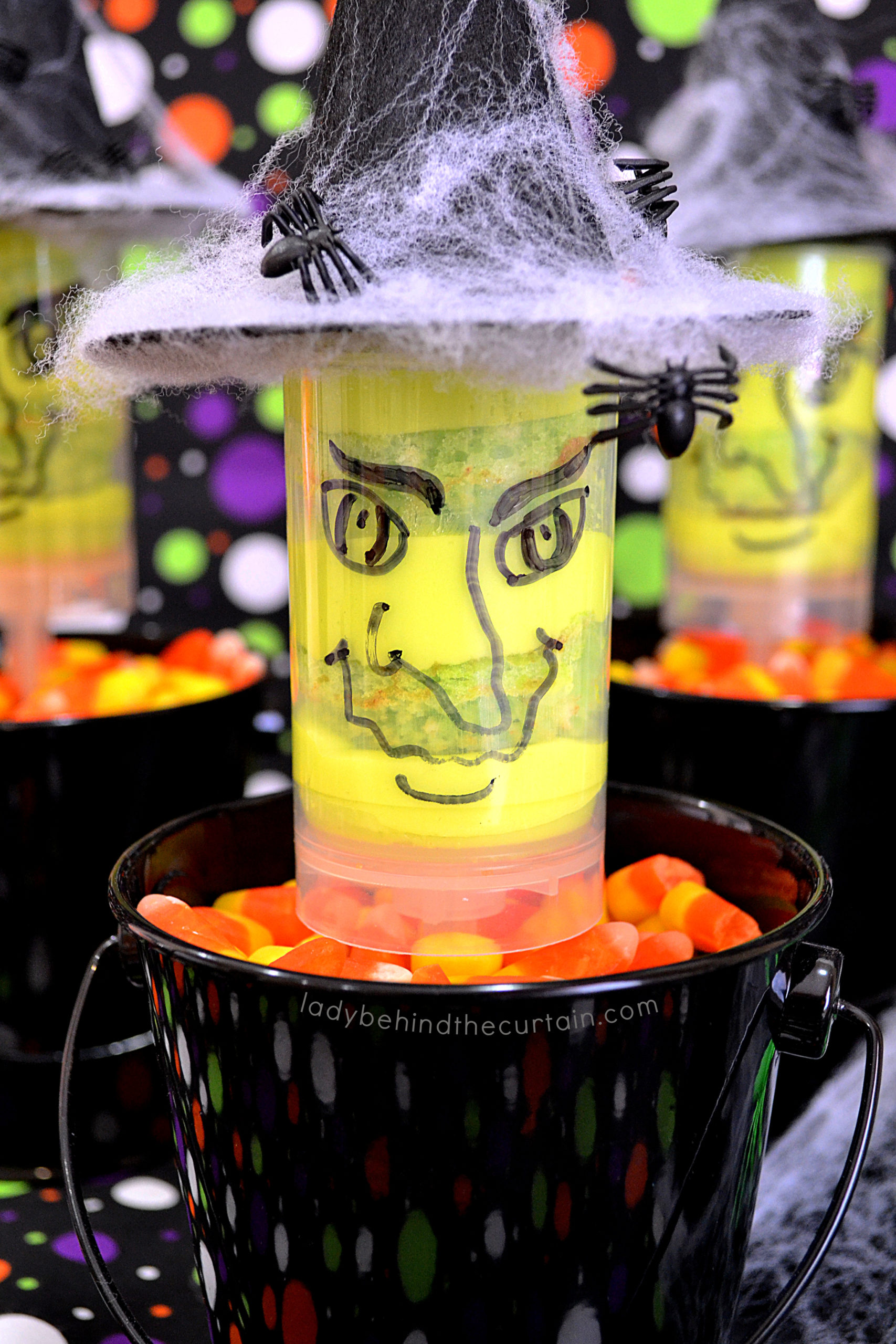 Halloween Witch Push Up Pops