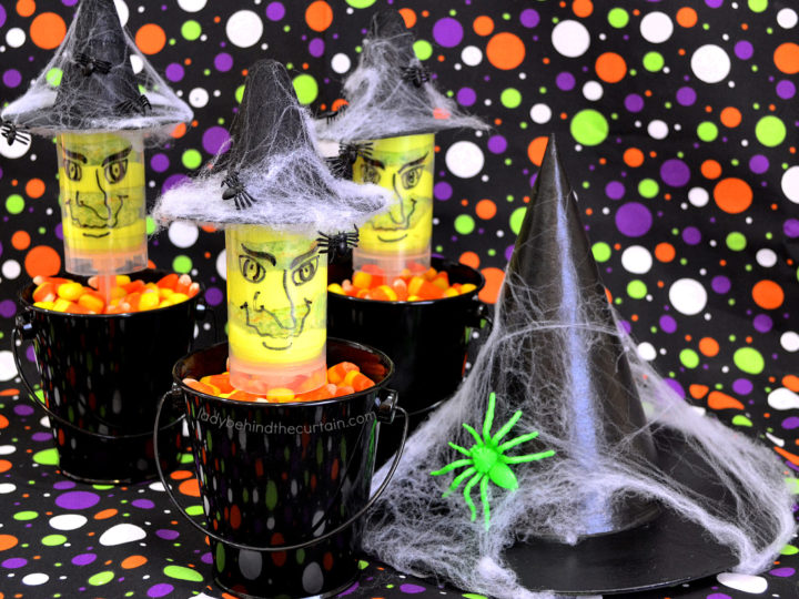 Halloween Witch Push Up Pops