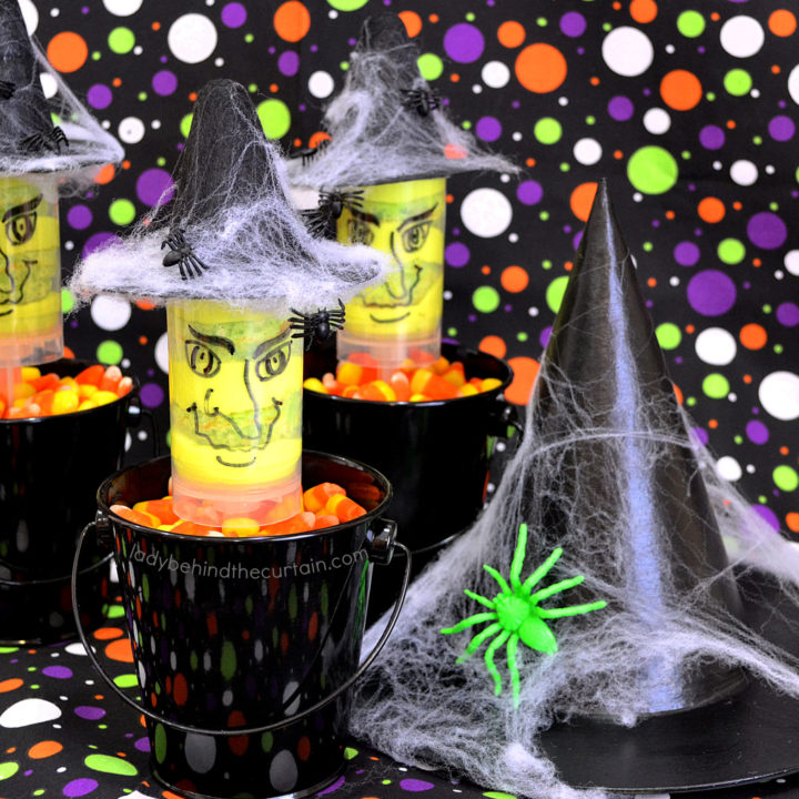 Halloween Witch Push Up Pops