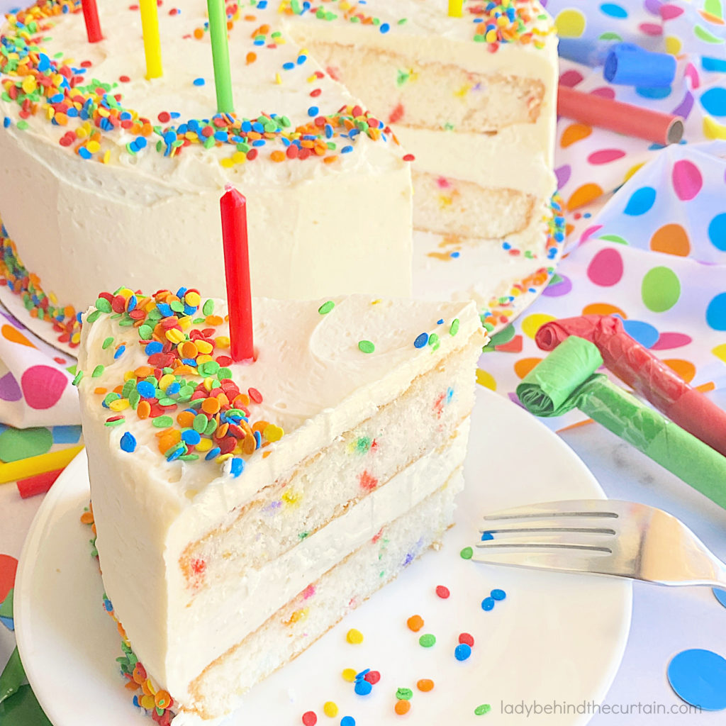 Birthday Party Ice Cream Cake