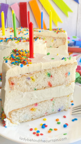 Birthday Party Ice Cream Cake
