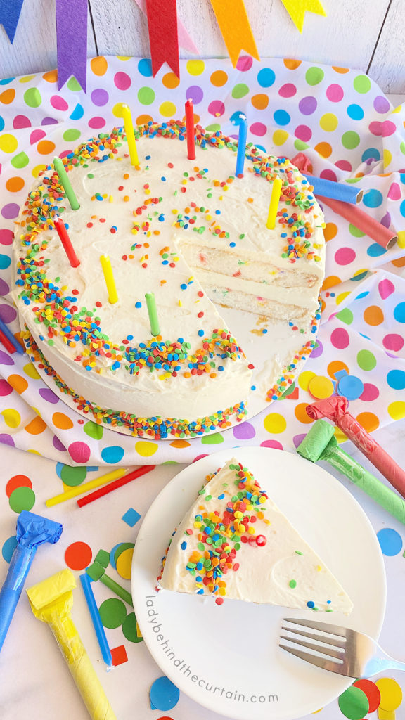 Birthday Party Ice Cream Cake