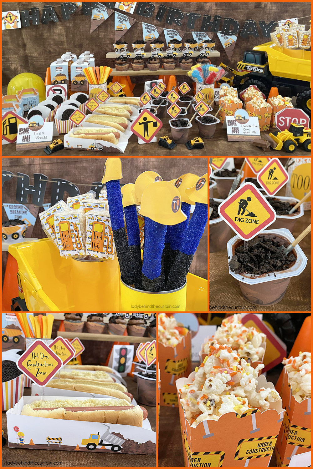 Construction Theme Birthday Party