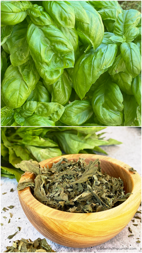 How to Dry Fresh Basil