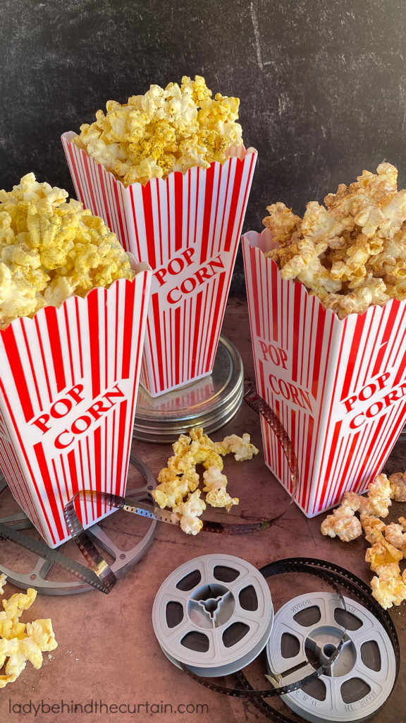 Popcorn Gift Set with Homemade Popcorn Seasonings