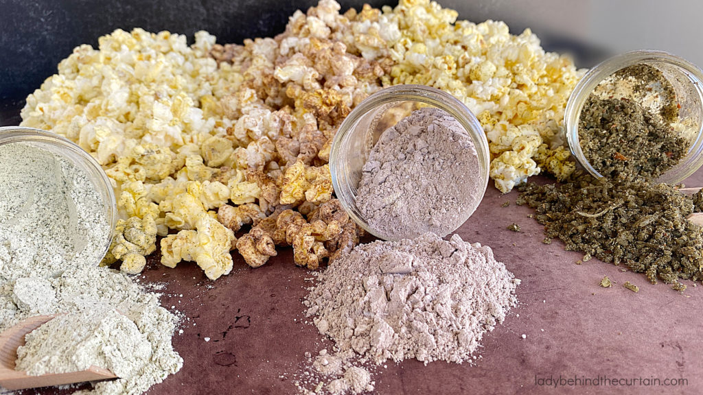 Three Homemade Popcorn Seasoning Recipes