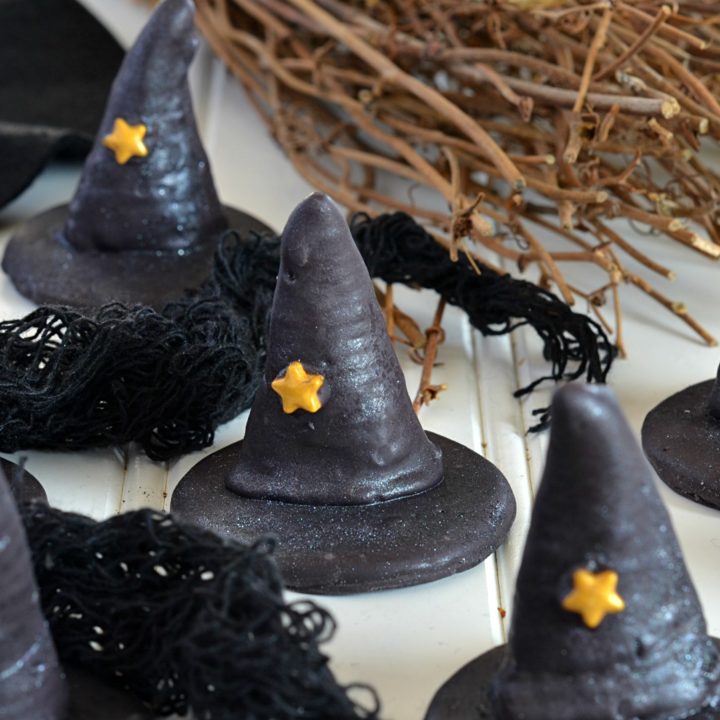 DIY Edible Halloween Party Witch Hat Treat