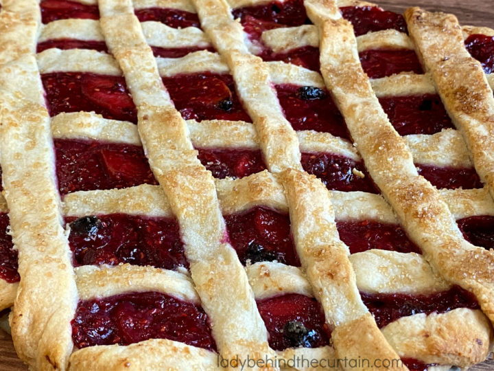 Image for Cranberry Apple Slab Pie