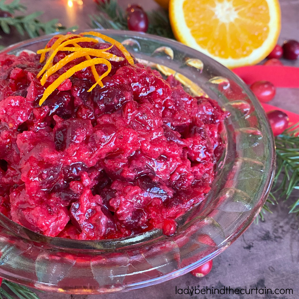 Homemade Sugar Free Cranberry Sauce