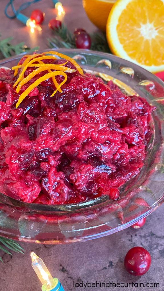 Homemade Sugar Free Cranberry Sauce