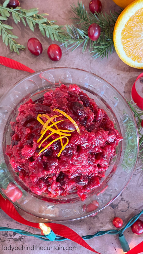 Homemade Sugar Free Cranberry Sauce