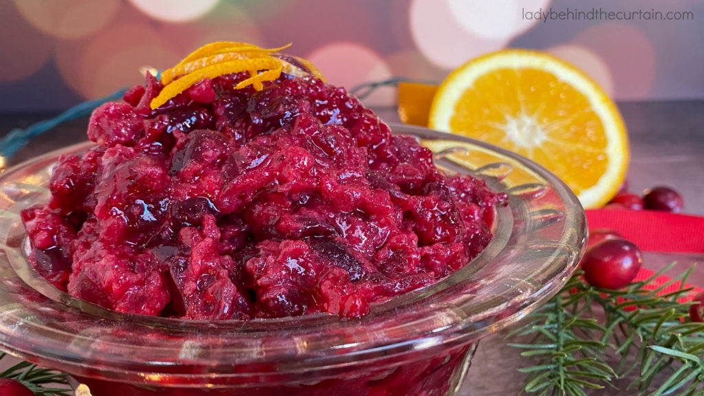 Homemade Sugar Free Cranberry Sauce