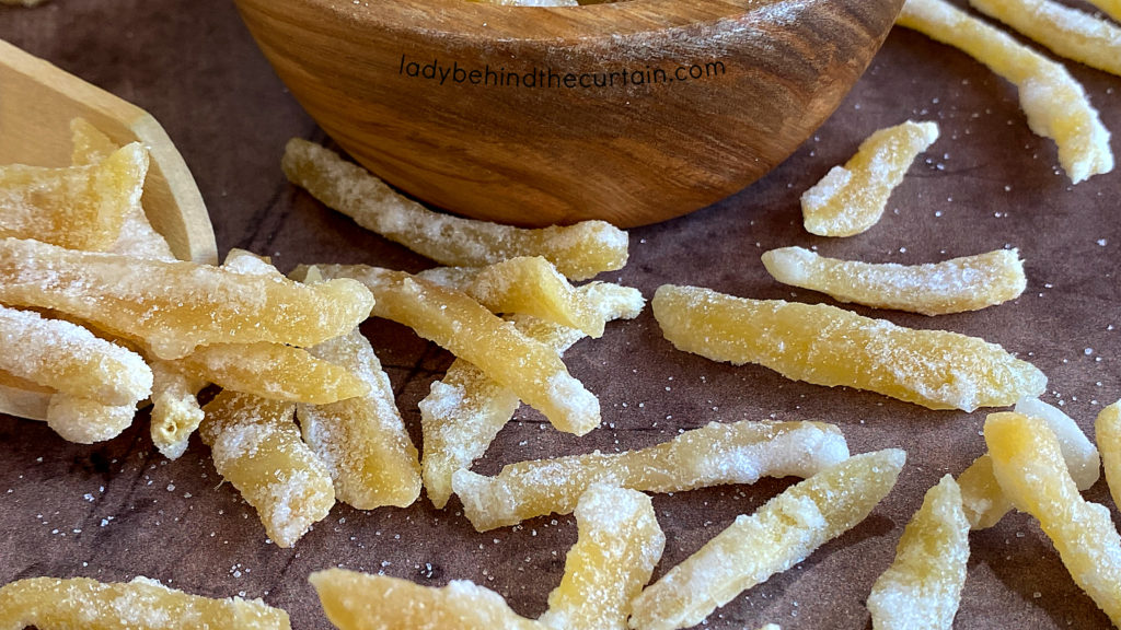 How to Make Homemade Crystalized Ginger