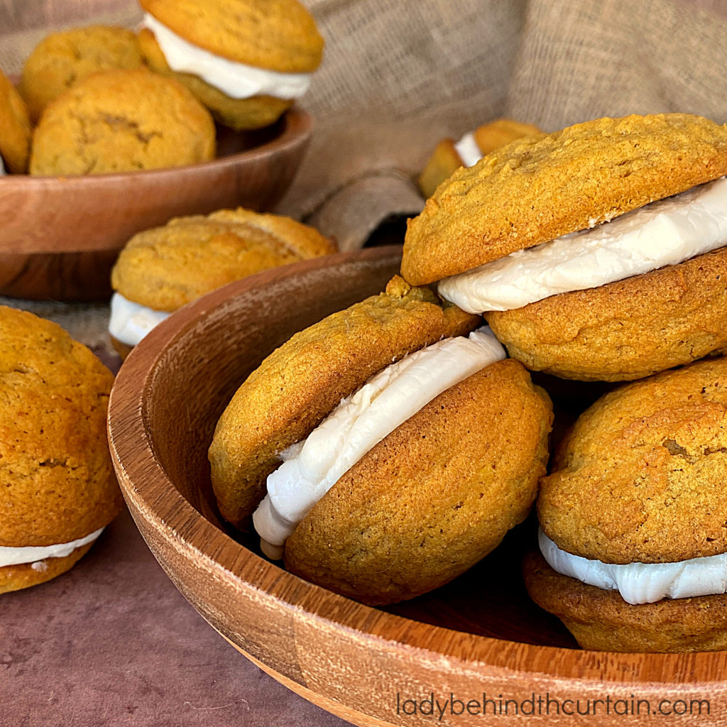 Pumpkin S[ice Whoopie Pies