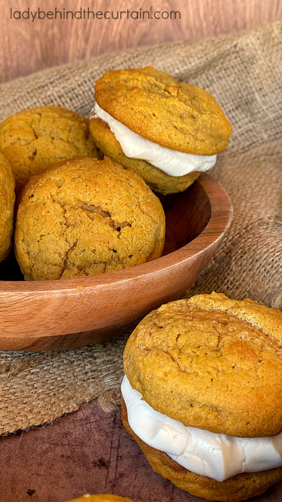 Pumpkin S[ice Whoopie Pies