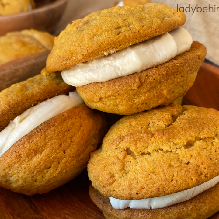 Pumpkin S[ice Whoopie Pies