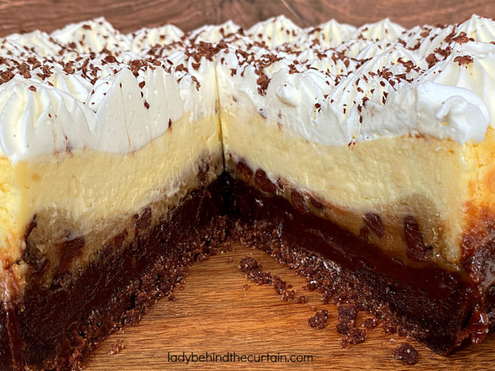 Six Layer Brookie Cheesecake