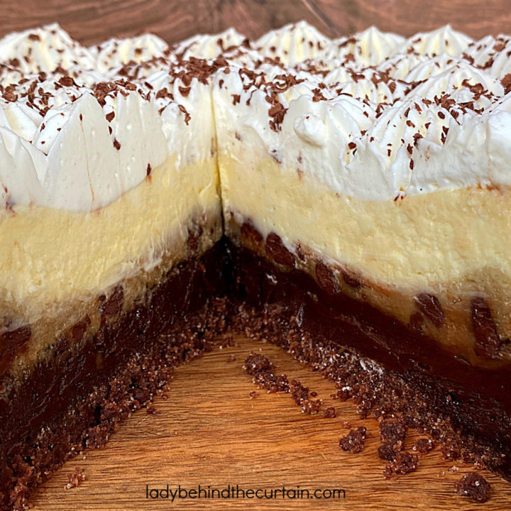 Six Layer Brookie Cheesecake