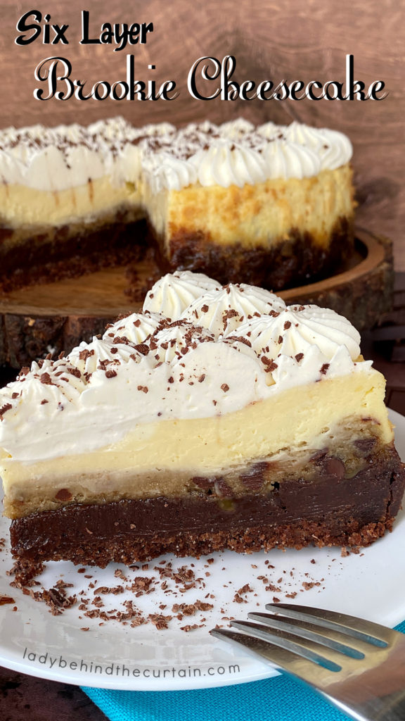 Six Layer Brookie Cheesecake