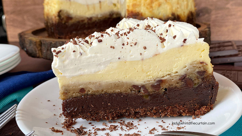 Six Layer Brookie Cheesecake