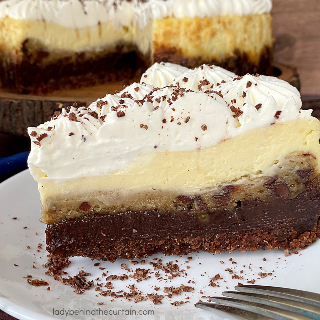 Six Layer Brookie Cheesecake