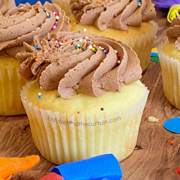 Classic Birthday Party Cupcakes