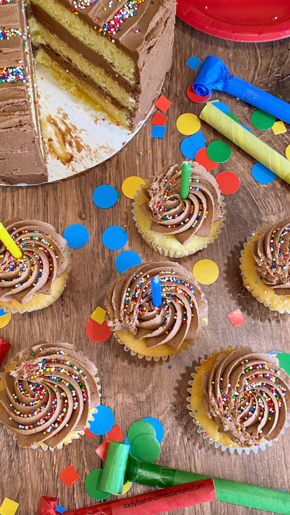 Classic Birthday Party Cupcakes