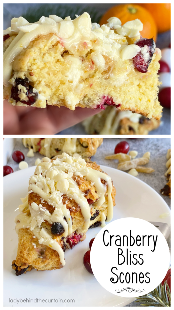 Cranberry Bliss Scones