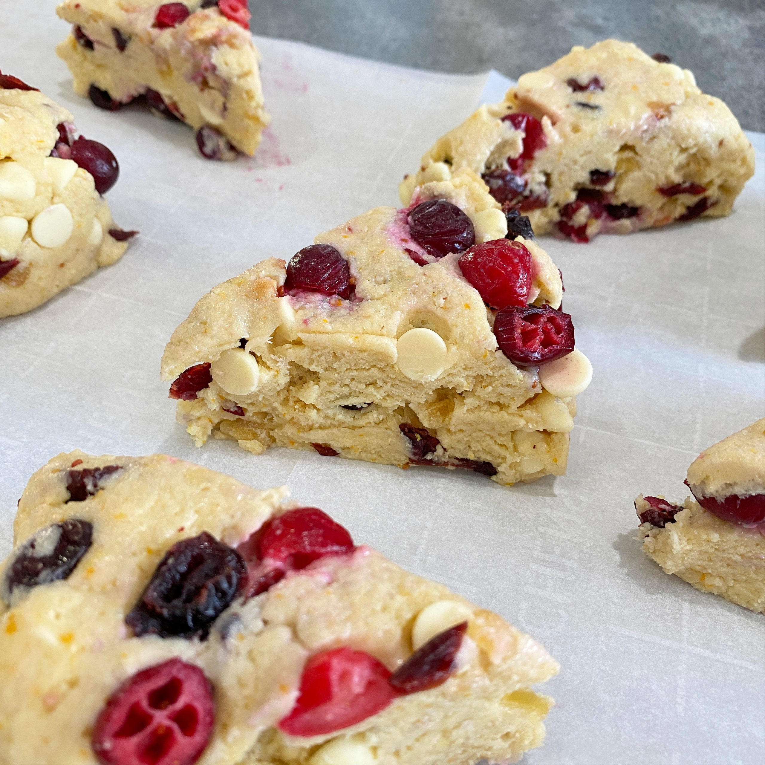 Cranberry Bliss Scones