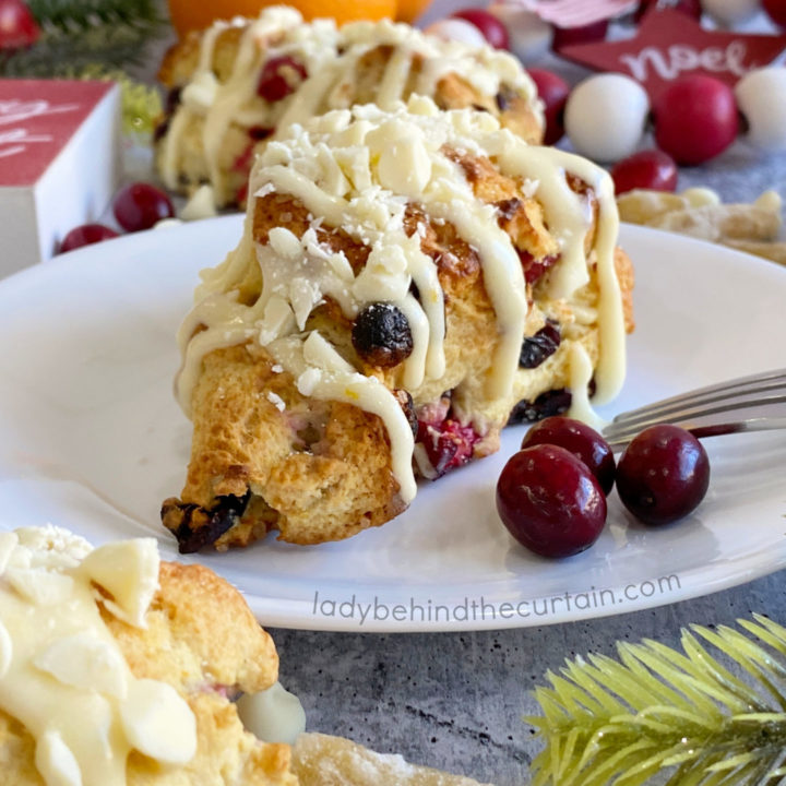 Cranberry Bliss Scones