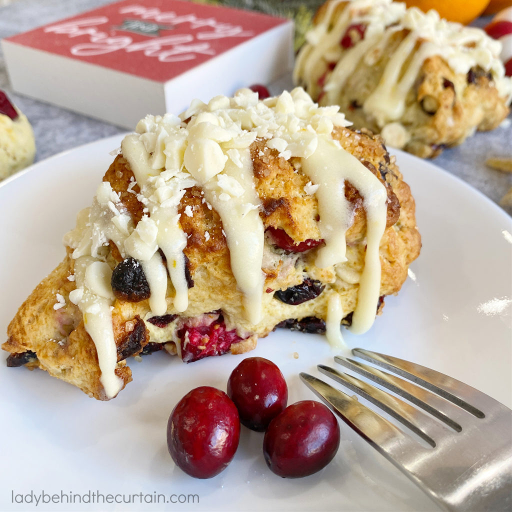 Cranberry Bliss Scones