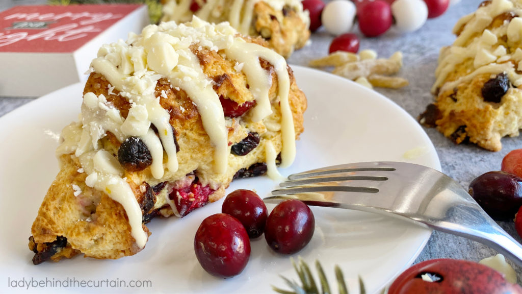 Cranberry Bliss Scones