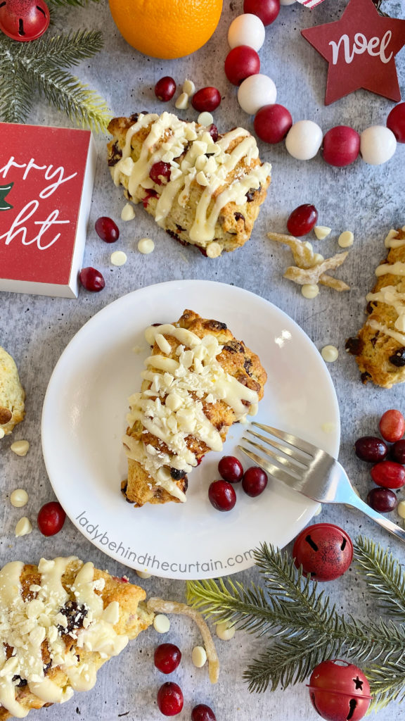 Cranberry Bliss Scones