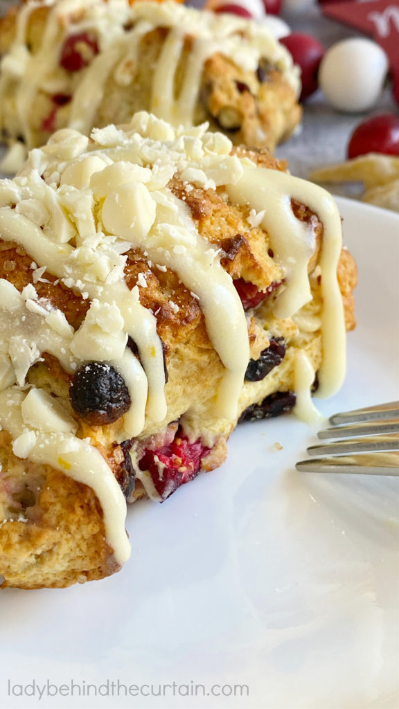 Cranberry Bliss Scones