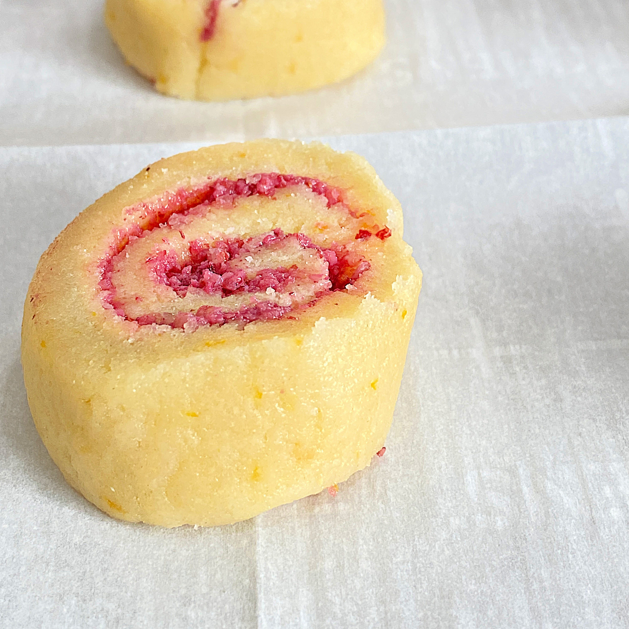 Cranberry Orange Pinwheel Cookies