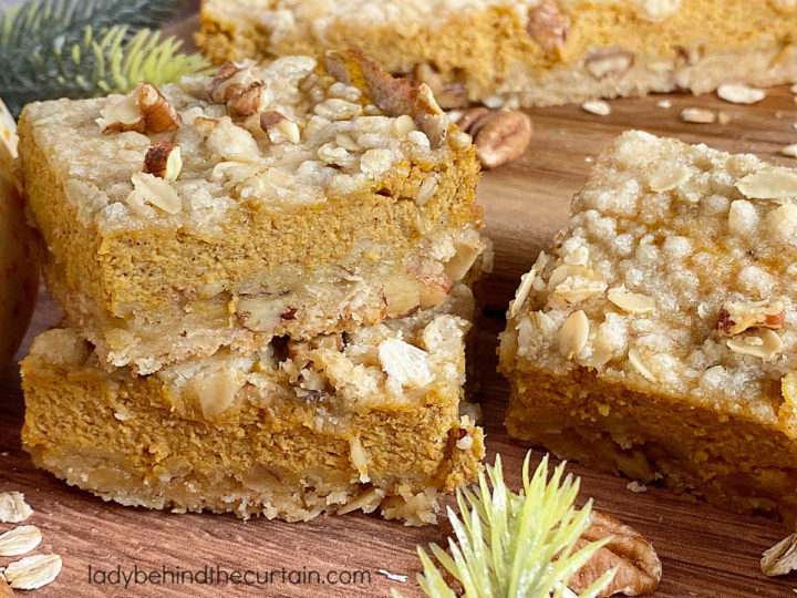 Cream Cheese Pumpkin Squares