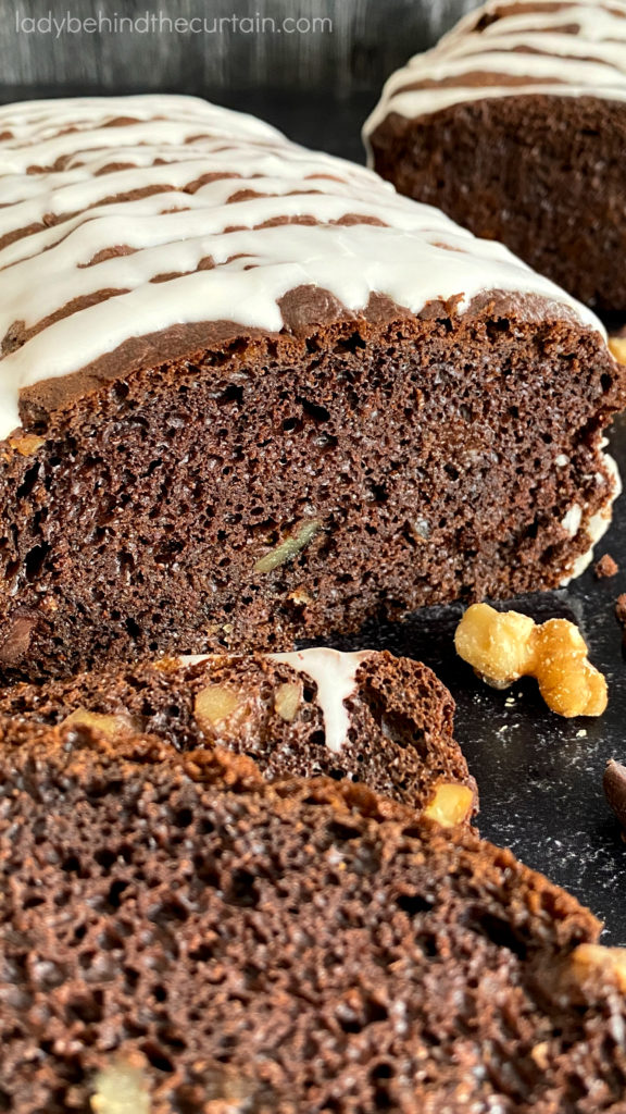 Dark Chocolate Chip Cake Mix Quick Bread