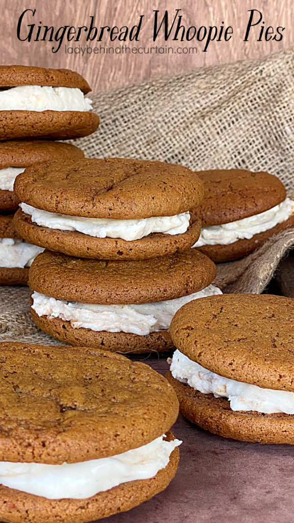 Gingerbread Whoopie Pies