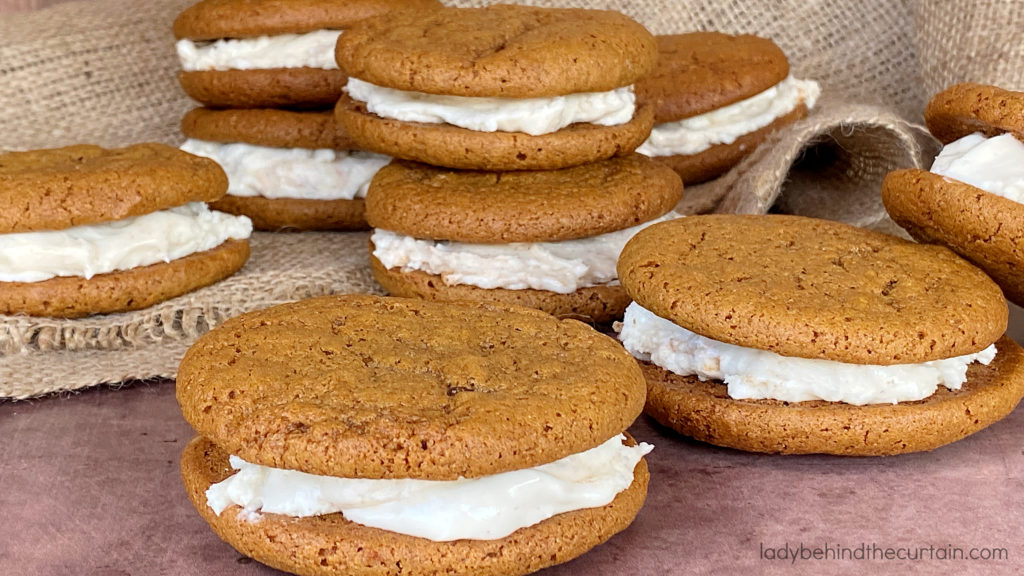 Gingerbread Whoopie Pies