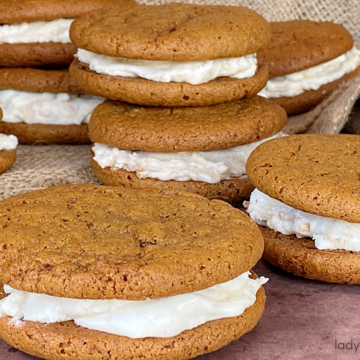 Gingerbread Whoopie Pies