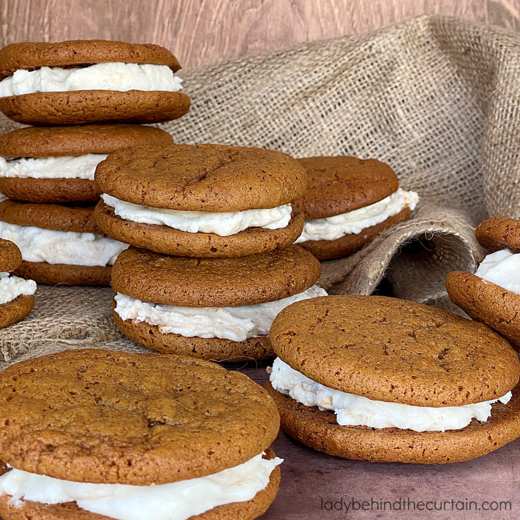 Gingerbread Whoopie Pies