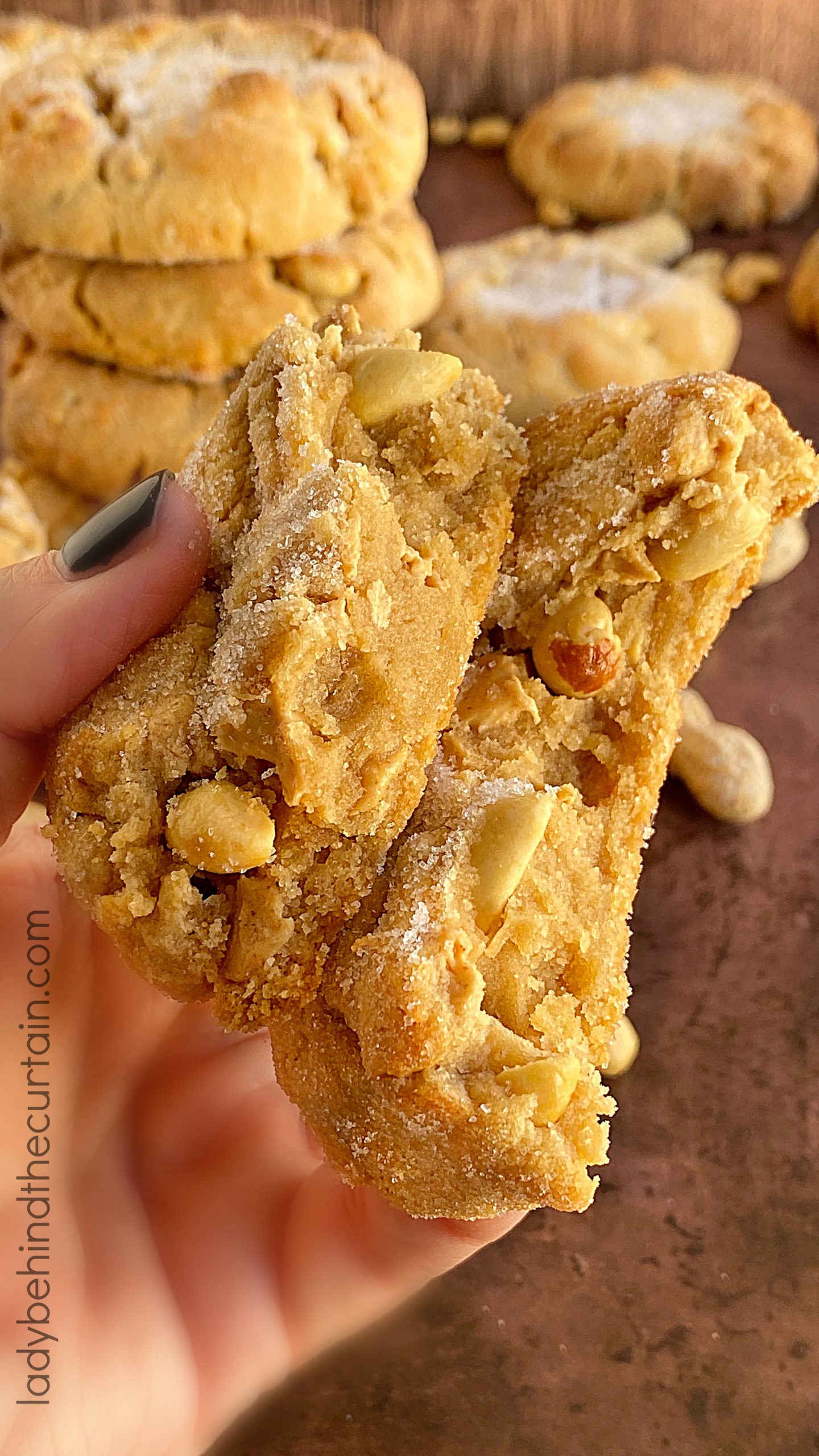 Gourmet Thick Soft Peanut Butter Cookies