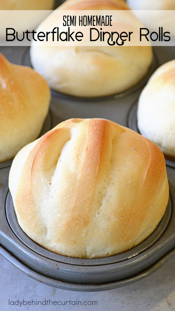 Semi Homemade Butterflake Dinner Rolls