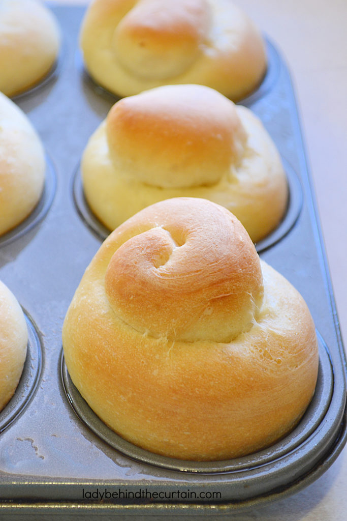 Semi Homemade Swirl Dinner Rolls