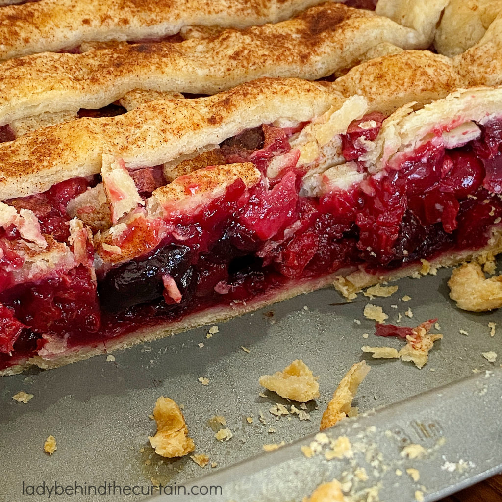 Sugar Free Cherry Pie Squares