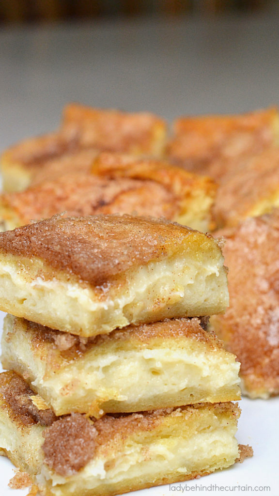 Sopapilla Cheesecake Squares