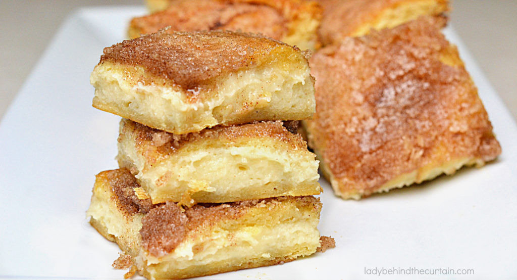 Sopapilla Cheesecake Squares